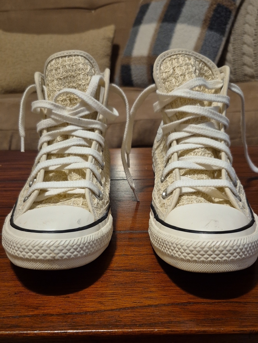 Converse Womens Ltd Edition Rafia Lace All Stars